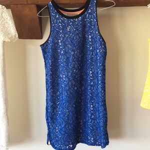 blue sun dress